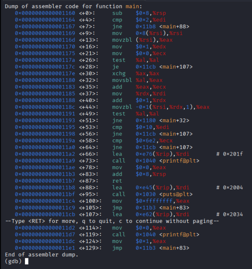 Main funktio debuggerilla